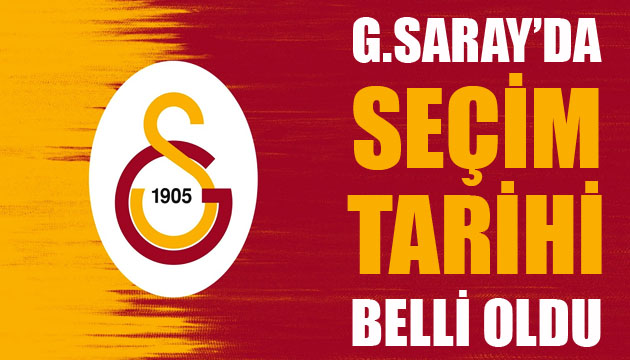 Galatasaray da başkanlık seçiminin tarihi belli oldu
