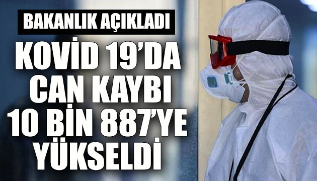 Sağlık Bakanlığı, Kovid 19 da son verileri açıkladı