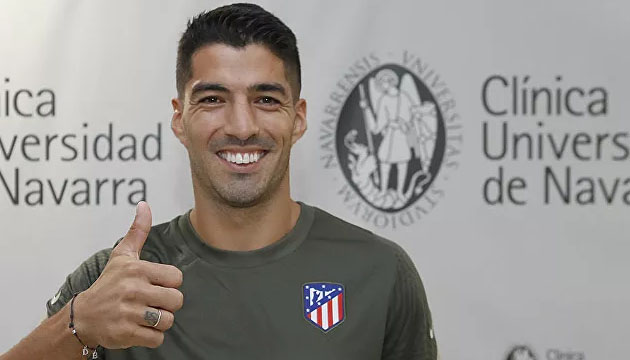 Suarez, resmen Atletico Madrid de