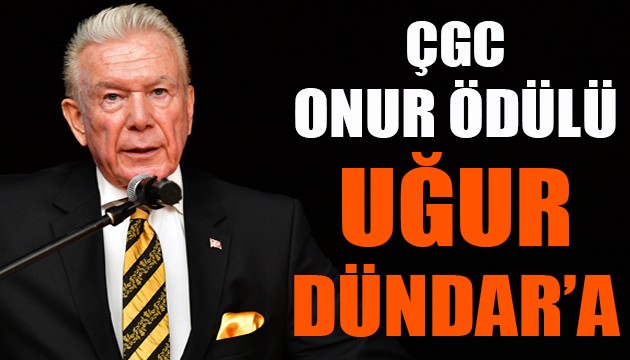 Çukurova Gazeteciler Cemiyeti Onur Ödülü Uğur Dündar'a verildi!