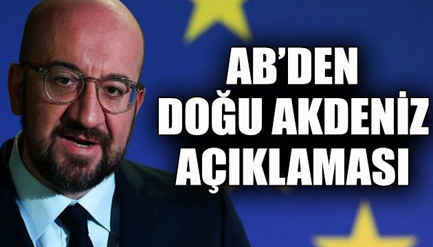 AB den  Doğu Akdeniz  açıklaması