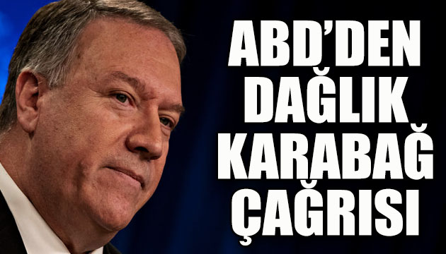 ABD den  Dağlık Karabağ  çağrısı