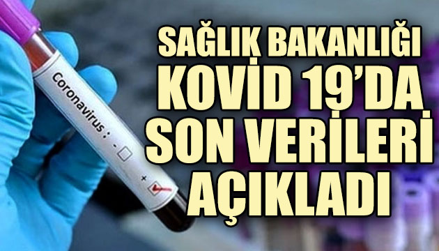 Sağlık Bakanlığı, Kovid 19 da son verileri açıkladı