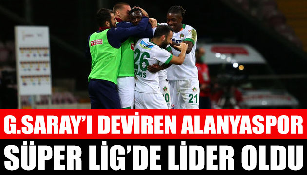 Süper Lig in yeni lideri Alanyaspor