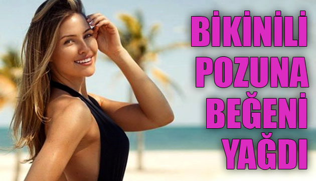 Chloe Loughnan ın bikinili pozuna beğeni yağdı