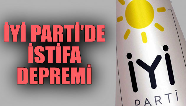 İYİ Parti Isparta İl başkanı ve 7 ilçe başkanı istifa etti!