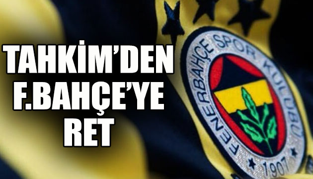 Tahkim Kurulu ndan  harcama limiti  konusunda Fenerbahçe ye ret
