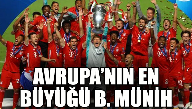 Avrupa nın en büyüğü PSG yi deviren Bayern Münih