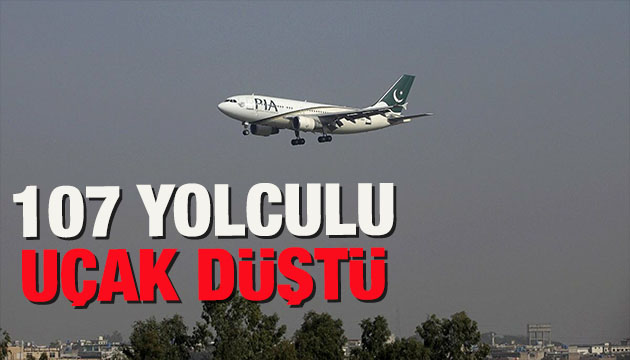 107 yolcuyu taşıyan uçak düştü