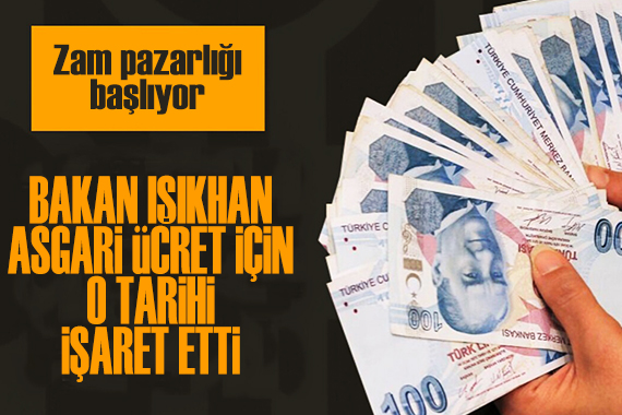 Bakan Işıkhan dan asgari ücret açıklaması: O tarihi işaret etti!