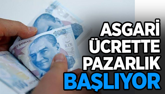 Zam pazarlığı bugün başlıyor