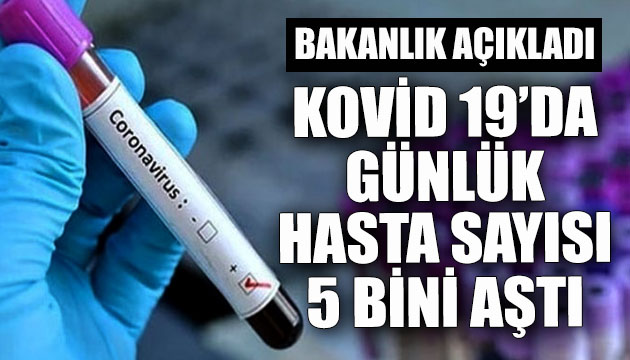 Sağlık Bakanlığı, Kovid 19 da son durumu açıkladı