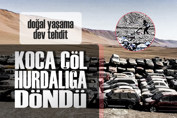 Şili deki, 100 bin kilometre karelik Atacama Çölü nde ekosistem, atıklar yüzünden alarm veriyor!