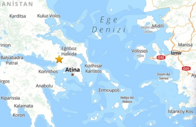 Yunanistan da korkutan deprem!