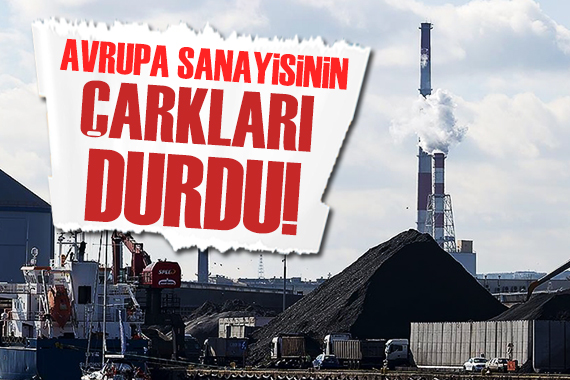 Avrupa sanayisinde çarklar durdu!