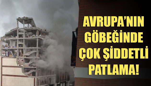 İspanya da çok şiddetli patlama!