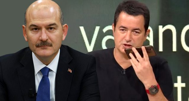 Bakan Soylu Acun un programına bağlandı