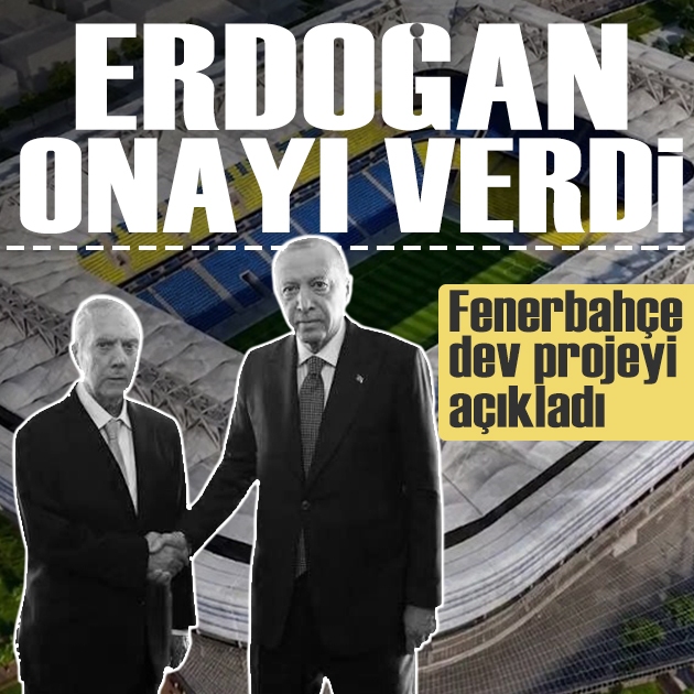Cumhurbaşkanı Erdoğan onay verdi: Fenerbahçe stadyumu 64 bine çıkaracak dev projeyi duyurdu