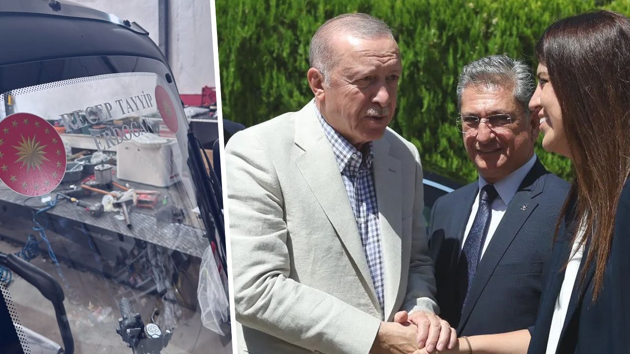 Cumhurbaşkanı Erdoğan a özel plaka