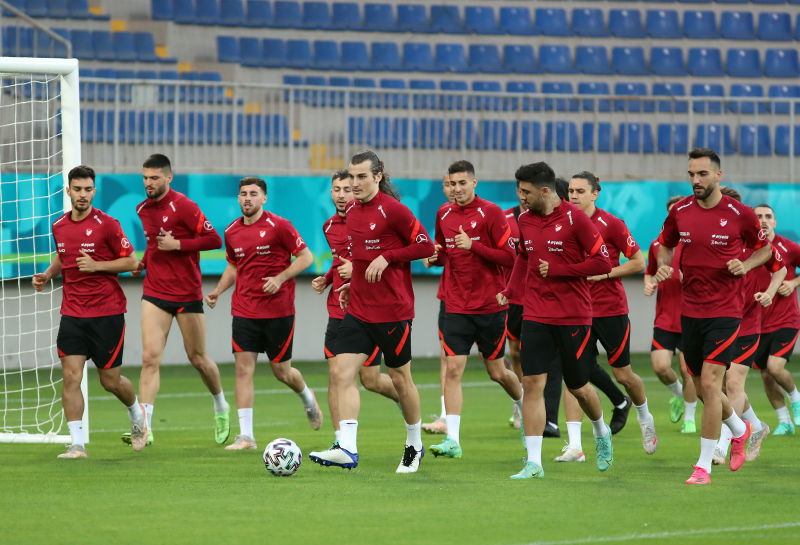 A Milli Futbol Takımı, İsviçre maçı hazırlıklarını sürdürdü