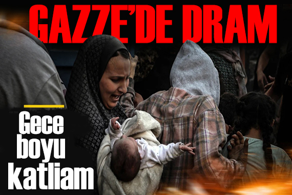 İsrail zulme devam ediyor! Gazze de saldırılar sürüyor
