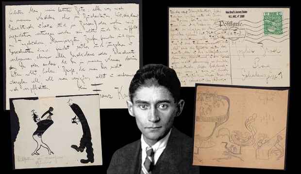 Kafka nın el yazmaları internette yayınlandı