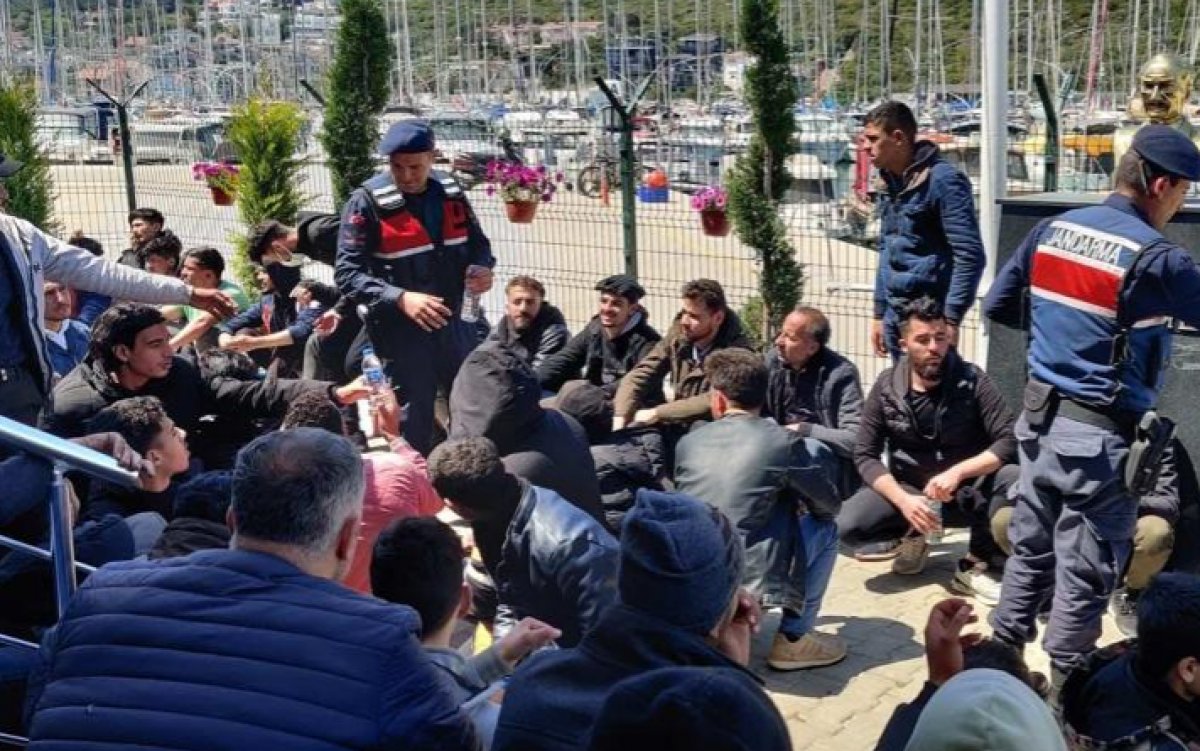 Huzur operasyonu: 3 bin göçmen yakalandı