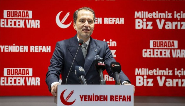 Yeniden Refah Partisi'nden İsveç çağrısı