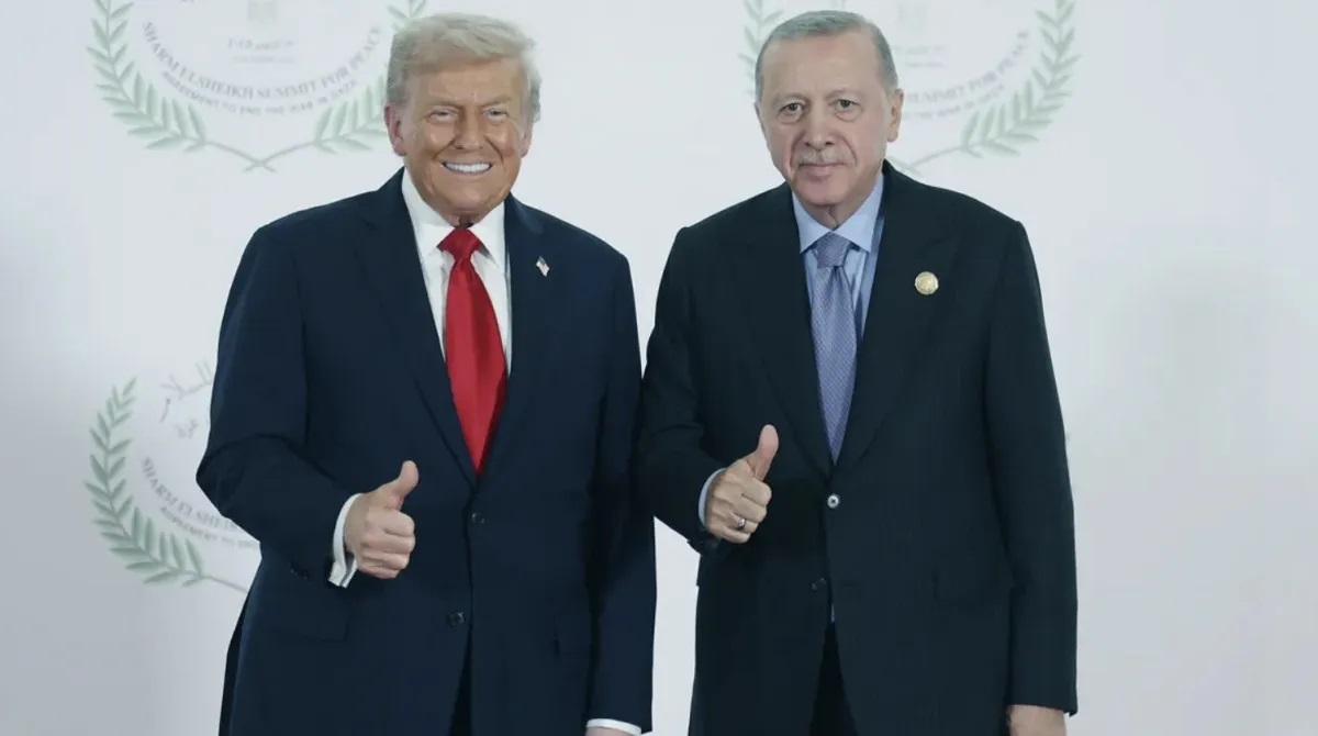 Trump ile sohbette dikkat çeken detay