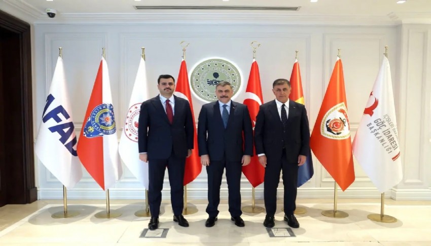 Bakan Çiftçi, Cemil Tugay'ı kabul etti