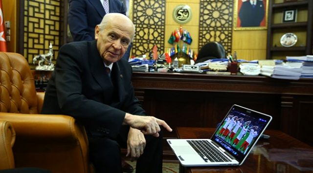 Bahçeli den Anadolu Ajansı na tepki