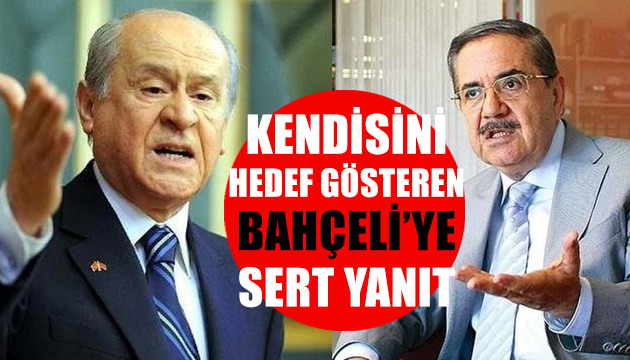 Taha Akyol dan kendisini hedef gösteren Bahçeli ye yanıt