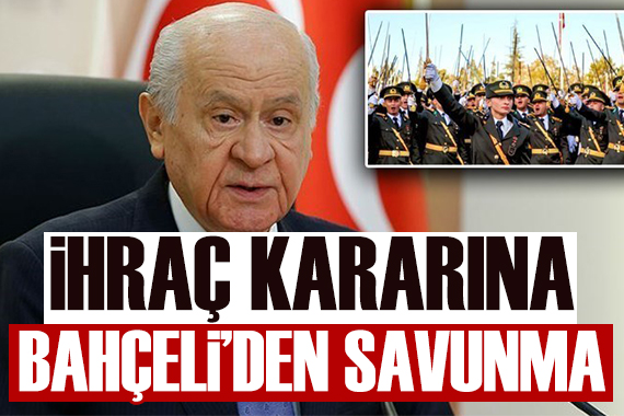 Bahçeli den teğmenlerin ihraç edilmesiyle ilgili açıklama