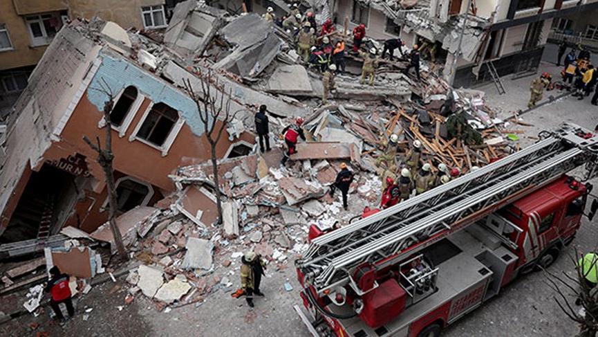 İstanbul Bahçelievler de çöken binayla ilgili soruşturma!