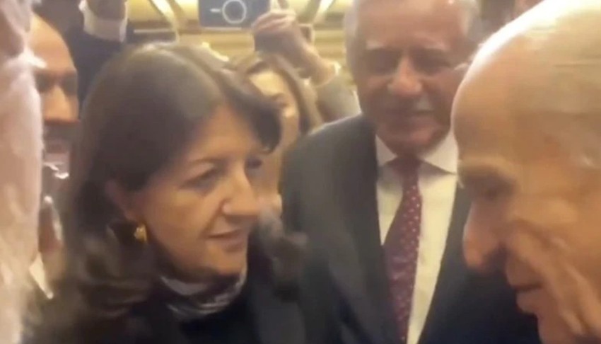Bahçeli’den DEM Parti heyetine dikkat çeken mesaj: Demirtaş'a selamımı söylersiniz