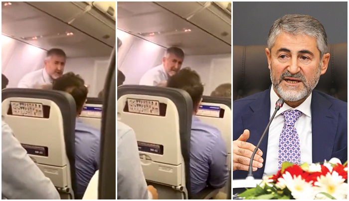Bakan Nebati den uçakta yaşanan tartışmaya ilişkin açıklama: Algı operasyonu!