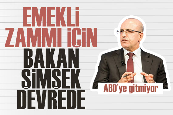 Emekli zammı için Bakan Şimşek devrede! Masada 3 formül var...