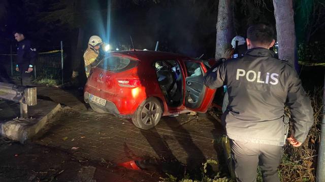 Bakırköy de trafik kazası: 1 ölü, 5 yaralı