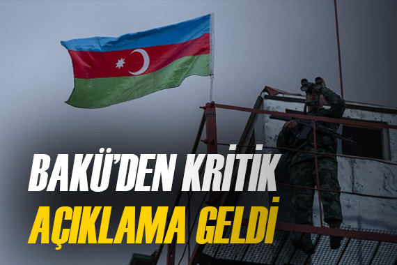 Azerbaycan Dışişleri Bakanı Ceyhun Bayramov dan kritik açıklama