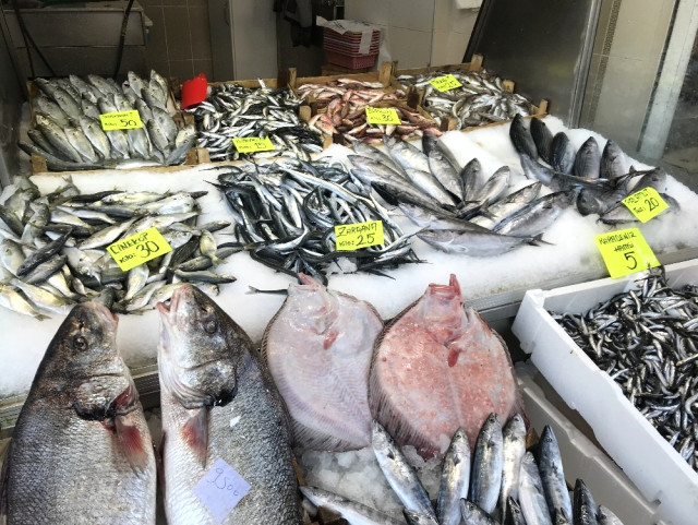 Balık fiyatları düşmeye devam ediyor