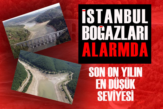 İstanbul barajlarında su seviyesi azaldı!