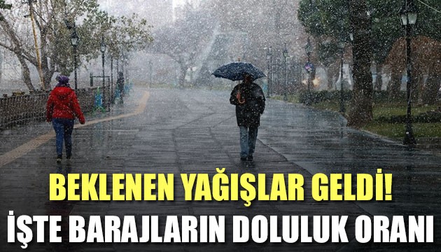 Kar yağışı sonrası İstanbul'da barajların doluluk oranı