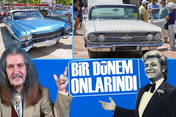 Barış Manço ve Zeki Müren in arabaları sergilendi