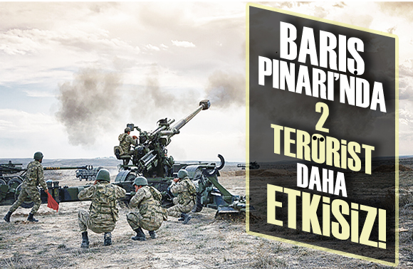 MSB duyurdu: Barış Pınarı harekat bölgesinde 2 terörist daha etkisiz!