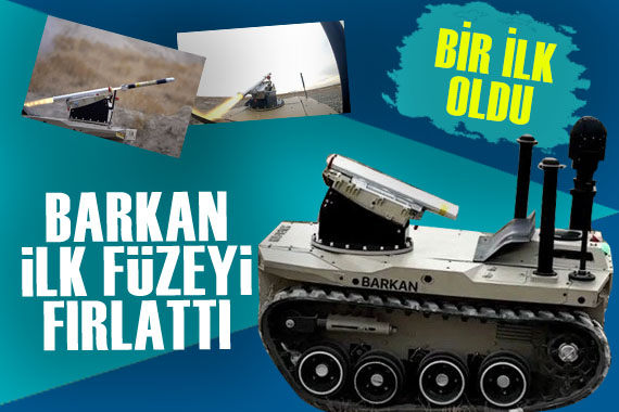 Türkiye nin  robot askeri  füze attı