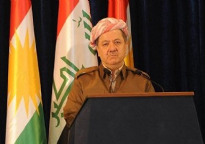 IKBY Başkanı Mesud Barzani AB den silah istedi!