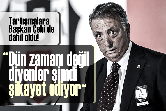 Galatasaray-Alanyaspor maçıyla alevlenen tartışmalara, Başkan Çebi de dahil oldu!