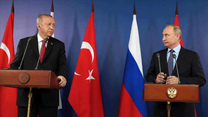 Erdoğan ve Putin den basın toplantısı