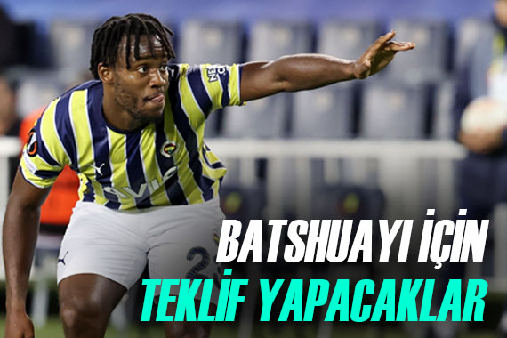 Fenerbahçeli Michy Batshuayi ye Araplar talip oldu