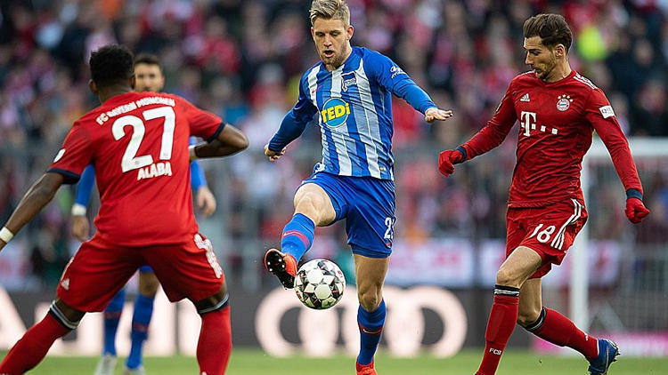 Bayern Münih, Hertha Berlin i tek golle geçti